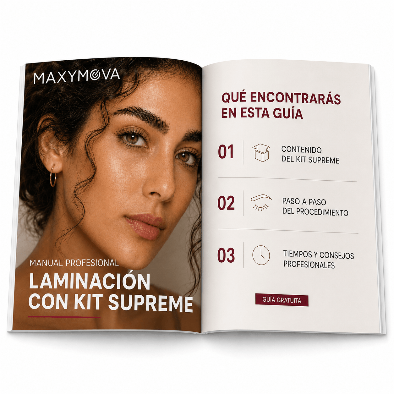 "Maxymova Laminación Supreme" MANUAL. DESCARGAR GRATIS - Top PestañasMaxymova