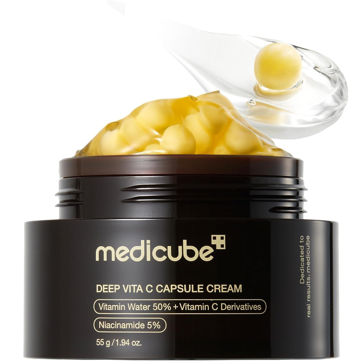 Medicube Deep Vita C Capsule Cream — crema iluminadora, 55 g - Top PestañasKorean Beauty