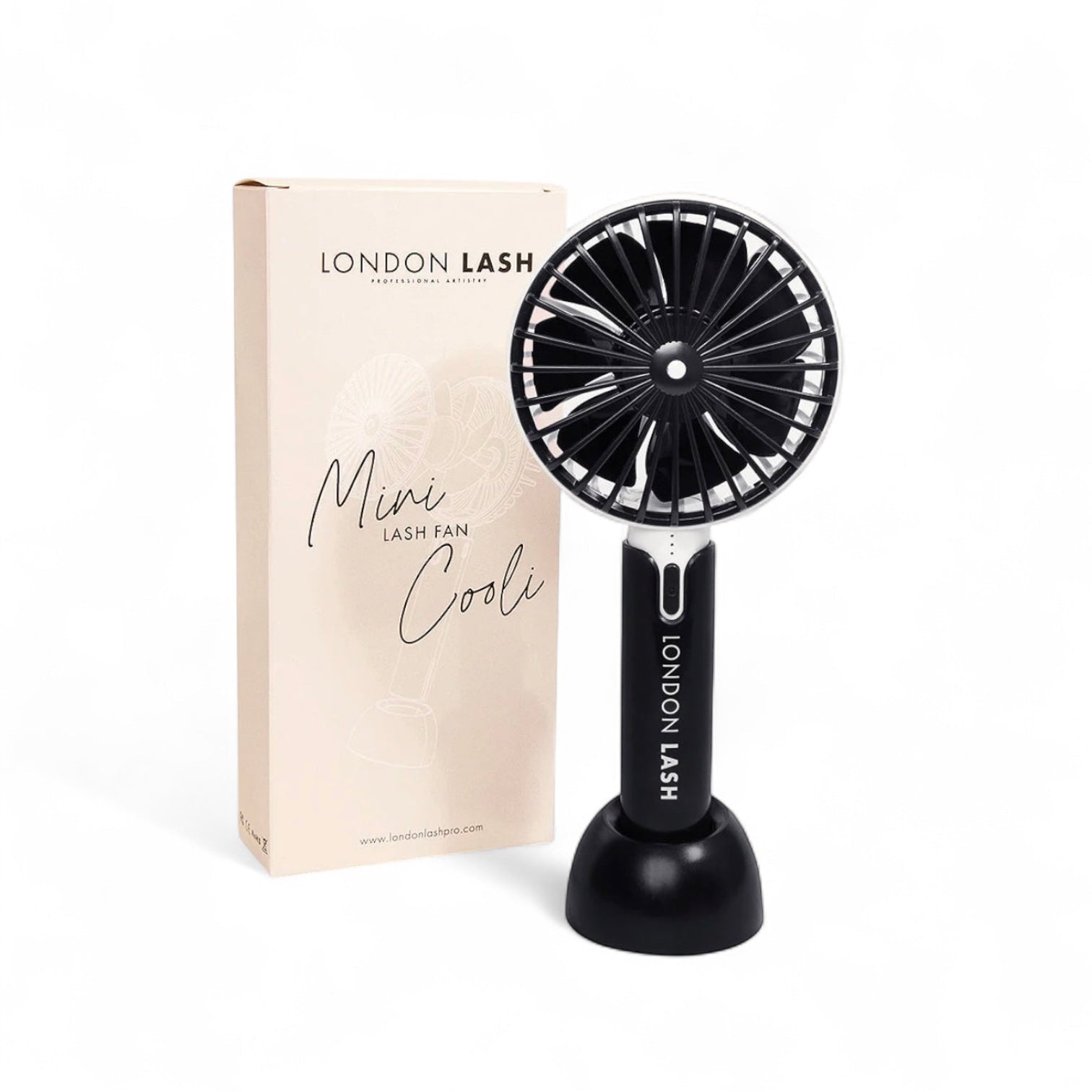 Mini Cooli London lash Pro, ventilador - Top PestañasTop Pestañas