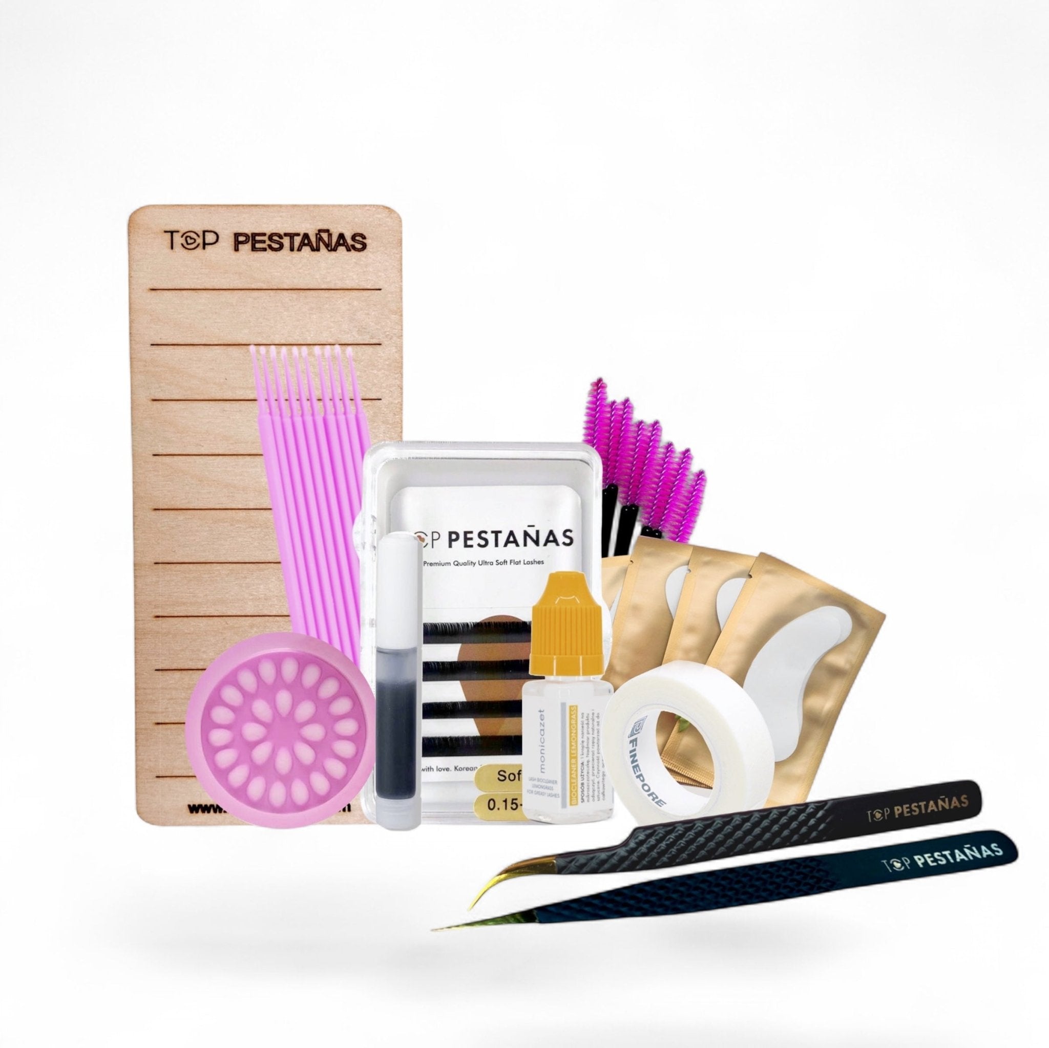 MINI Kit Básico PELO A PELO Perfecto para tus cursos - Top PestañasTop Pestañas