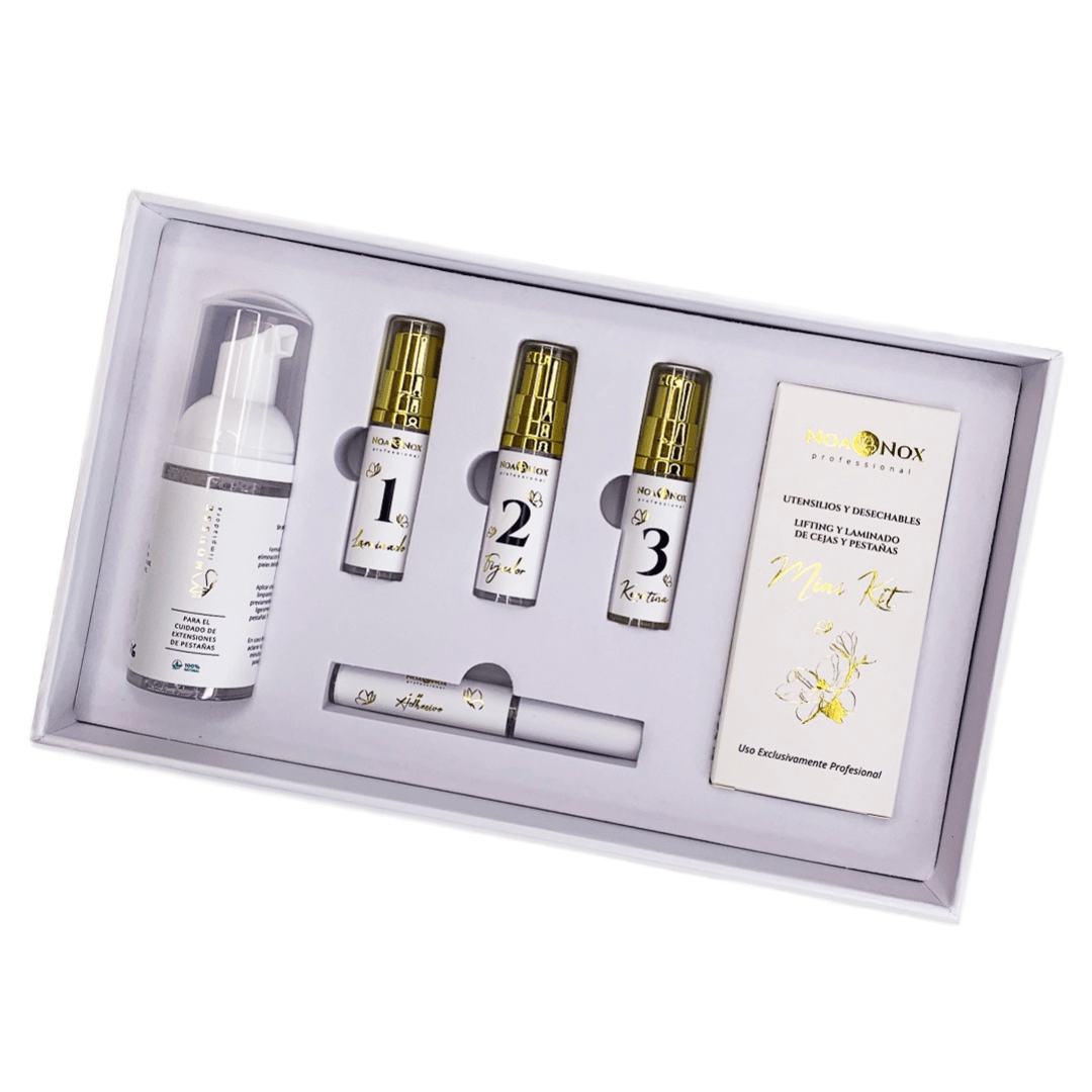 Mini kit de lifting y laminado de cejas y pestañas (15 servicios ) by Noa Nox - Top PestañasNOA NOX