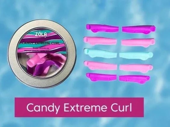 Moldes para lifting de pestañas ZOLA. CANDY EXTREME CURL, CLOUD PADS e EXTRA CURL - Top Pestañaszola
