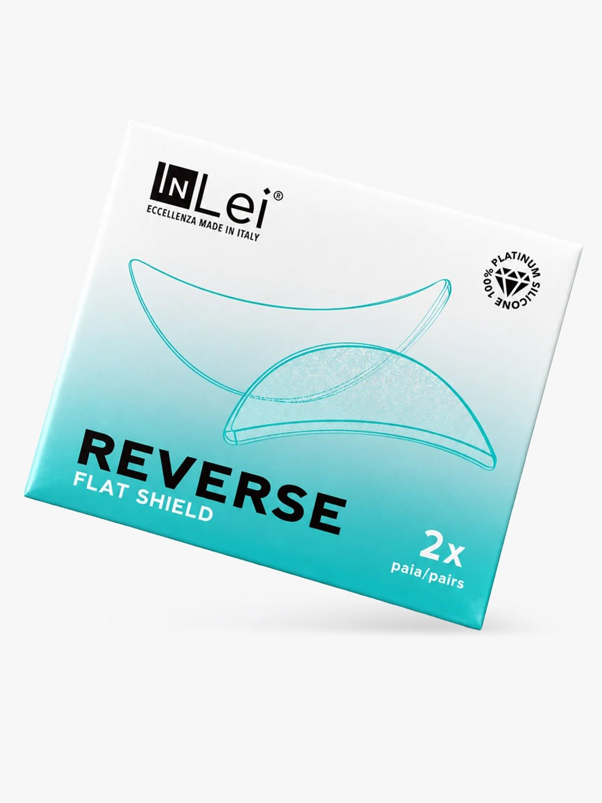 Moldes REVERSE de silicona para laminación coreana 2 pares InLei® - Top PestañasInlei