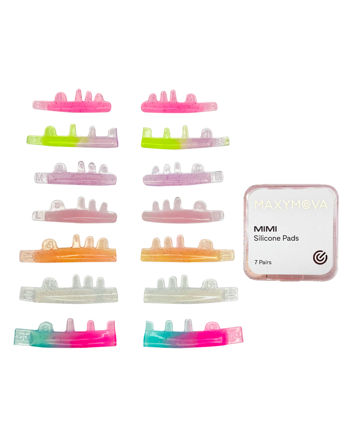 Moldesl MIMI, ideales para técnicas asiáticas y de fusión - 7 pares - Top PestañasMaxymova