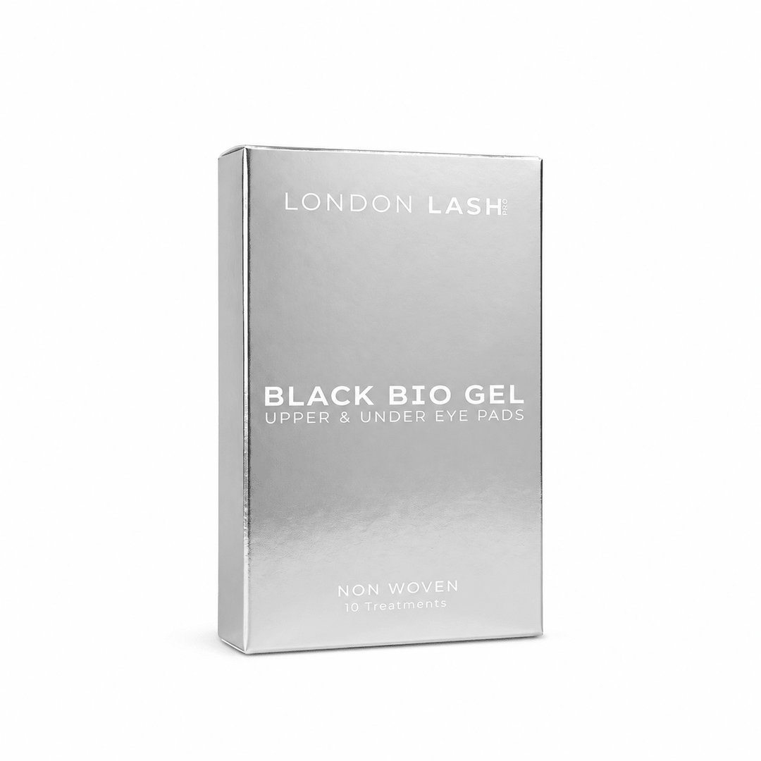 Parches Black Bio-Gel para Extensiones de Pestañas (10 Tratamientos) - Top PestañasLondon Lash Pro