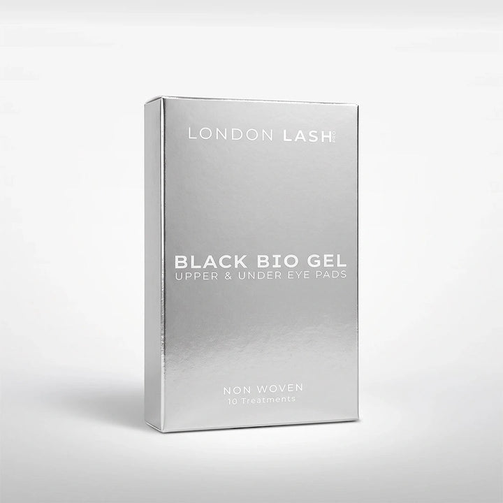 Parches Black Bio-Gel para Extensiones de Pestañas (10 Tratamientos) - Top PestañasLondon Lash Pro