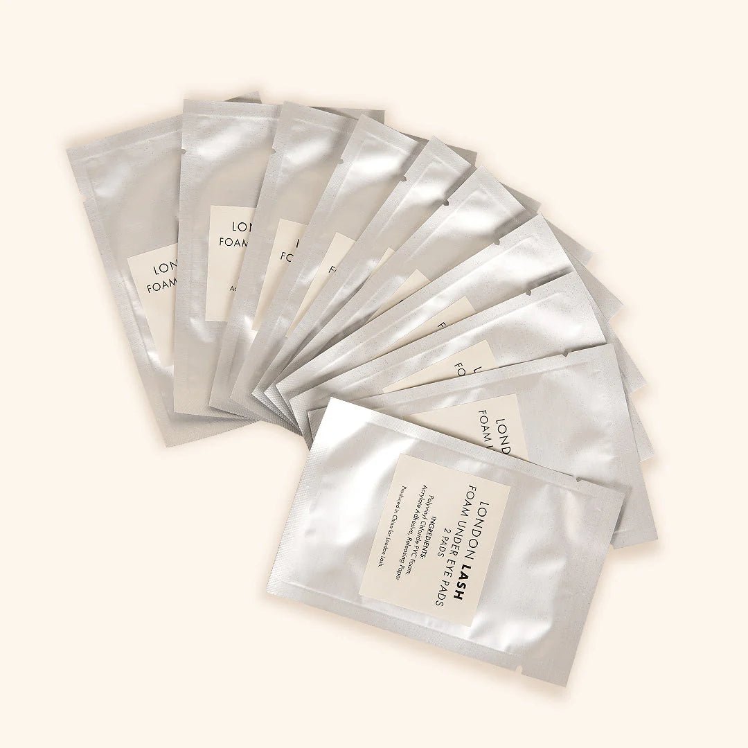 Parches de Espuma “Foam Eye Pads” sin gel (10 pares) - Top PestañasLondon Lash Pro