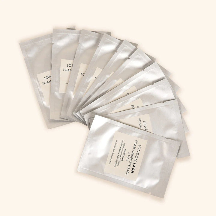 Parches de Espuma “Foam Eye Pads” sin gel (10 pares) - Top PestañasLondon Lash Pro