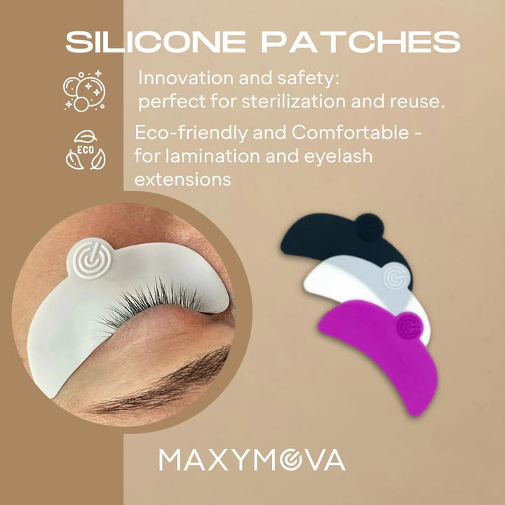 Parches reutilizables de silicona Maxymova - Top PestañasMaxymova
