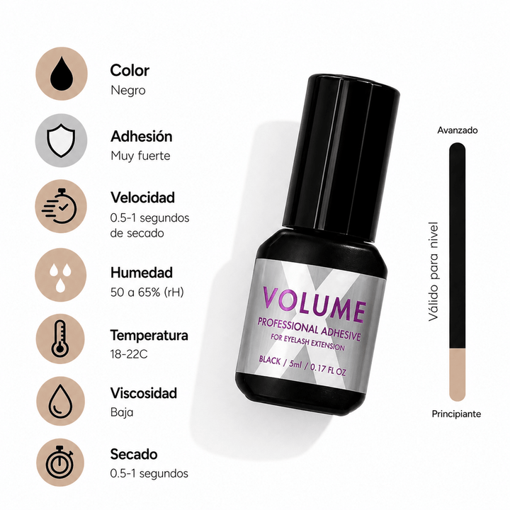 Pegamento Beautier Volume X series 5ml, - Top PestañasBeautier
