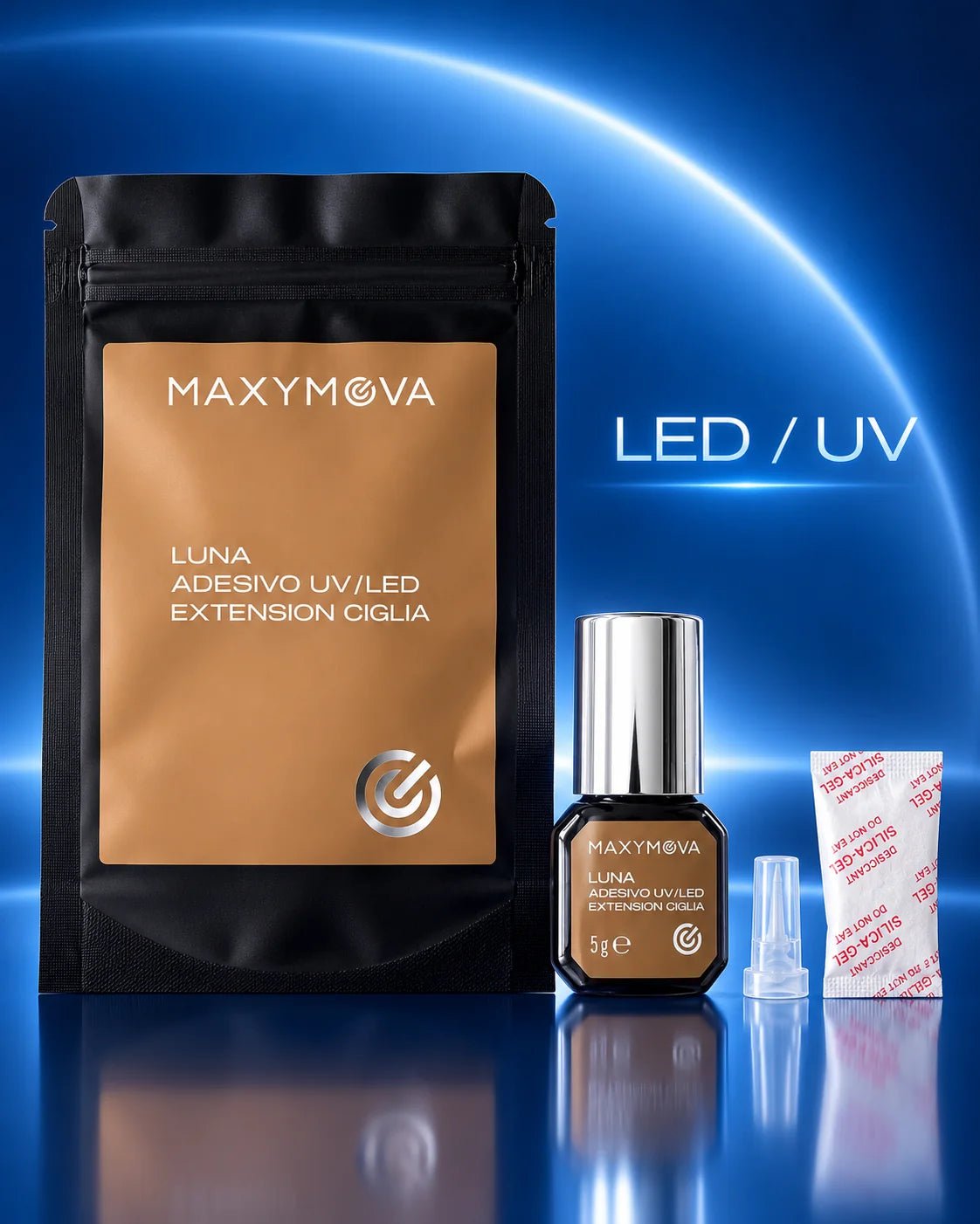 Pegamento Maxymova LUNA UV/LED 5g - Top PestañasMaxymova