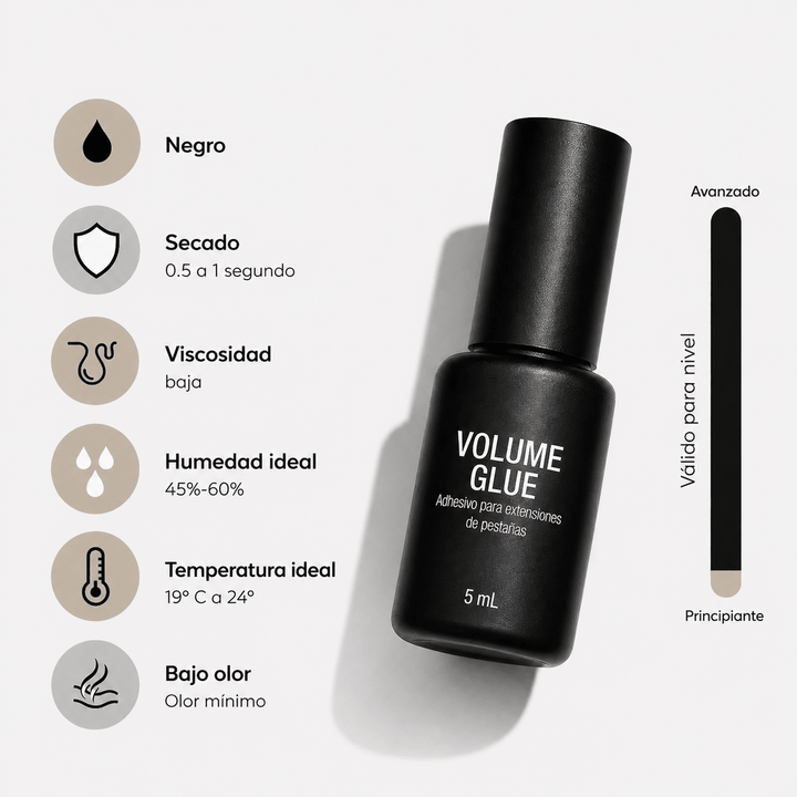 Pegamento Volume Glue Secado de 0.5 a 1 seg Beauty lash - Top Pestañasbeauty lash