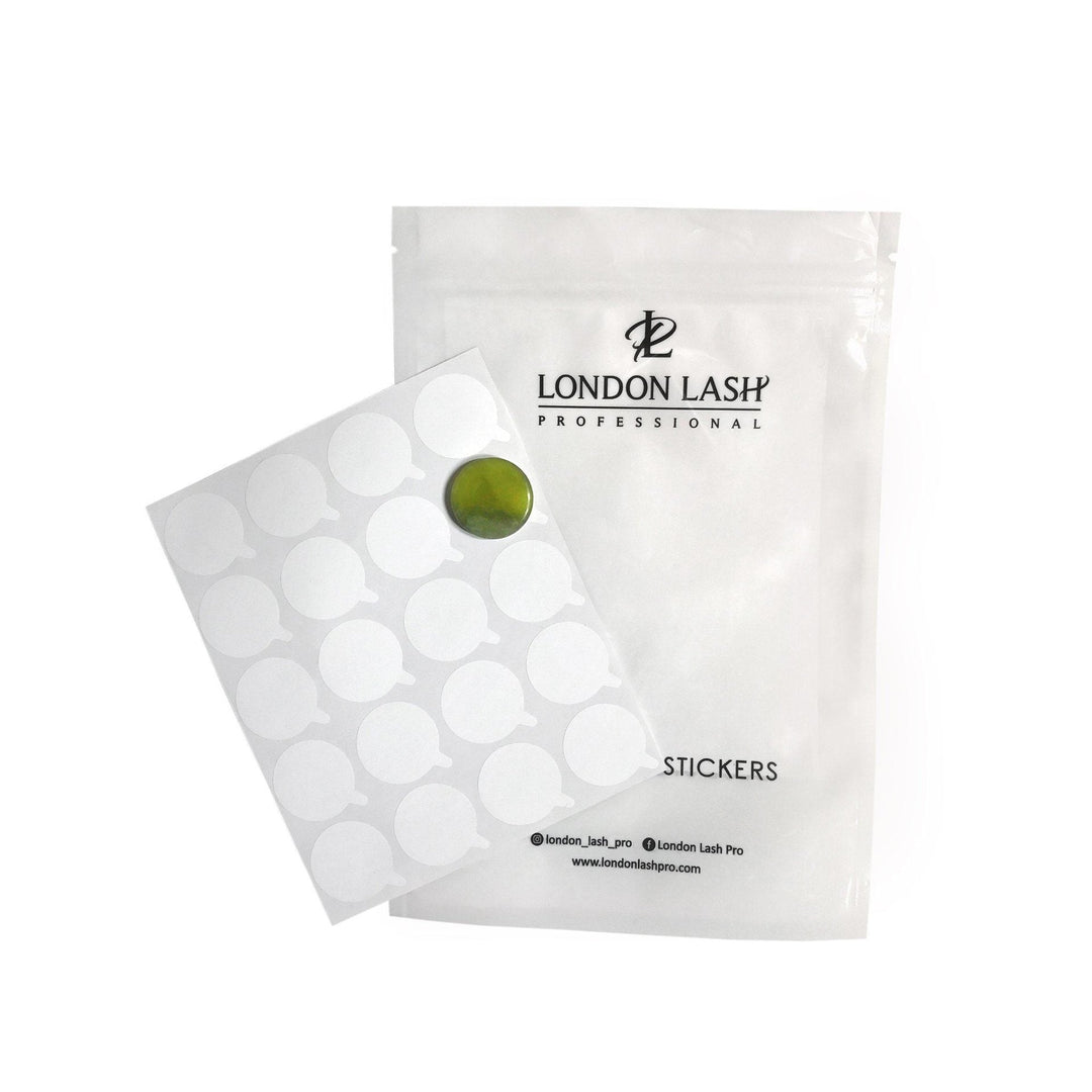 Pegatinas De Protección De Pegamento "London lash pro" 24 unid/sobre (2,5cm) - Top PestañasLondon Lash Pro