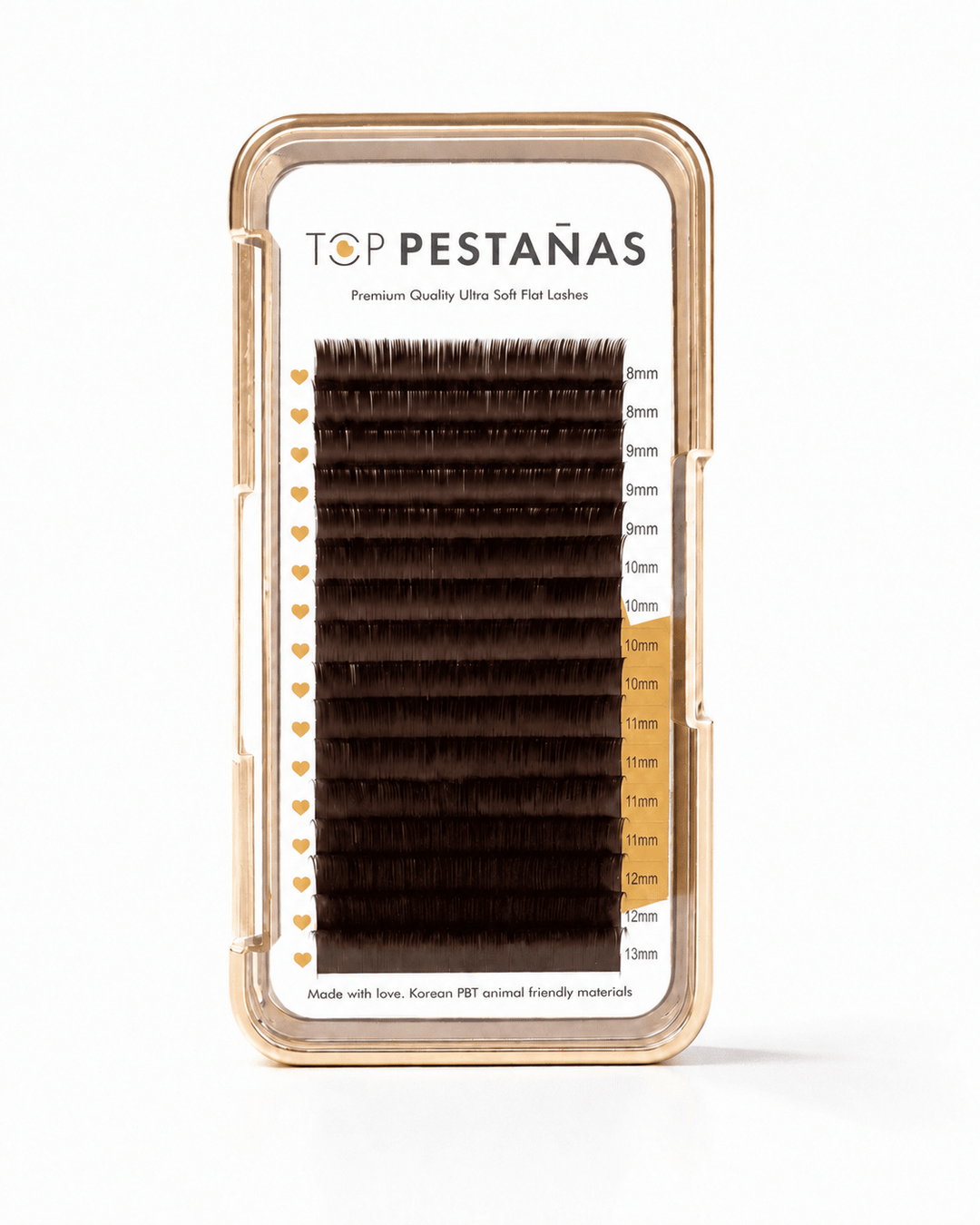 Pelo a pelo Marrones "Top Pestañas" Flat, suaves, mates - Top PestañasTop Pestañas