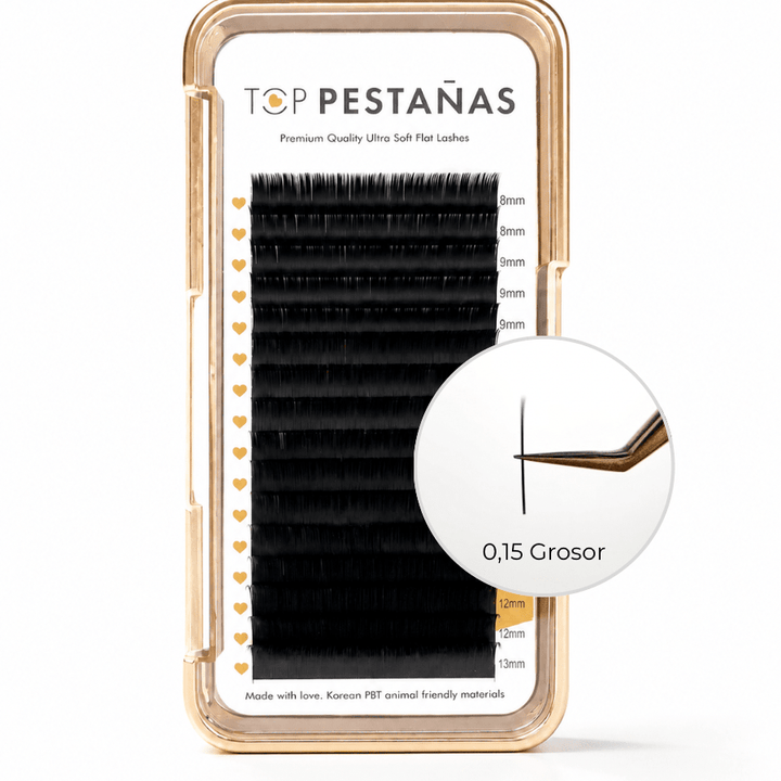 Pelo a pelo "Top Pestañas" Flat, suaves, mates - Top PestañasTop Pestañas