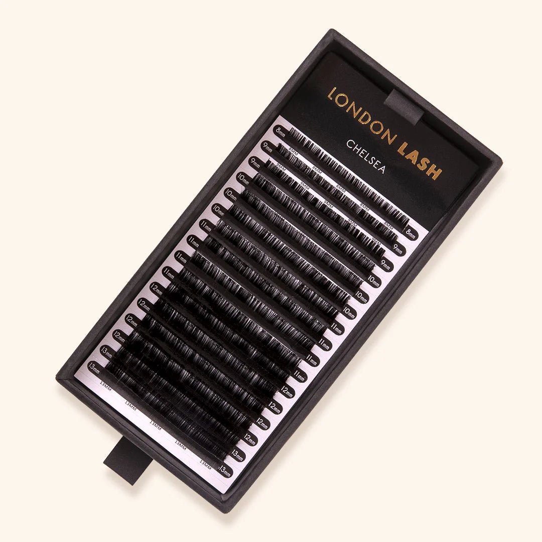 Pestañas Chelsea de Volumen/Clásicas MIX 8 - 13 mm 0.10 London lash - Top PestañasLondon Lash Pro