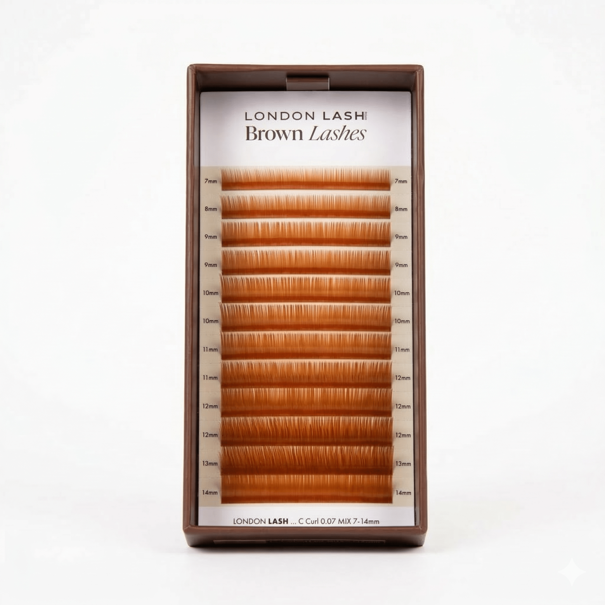 Pestañas Marrones - Caramel Macchiato Collection London lash - Top PestañasLondon Lash Pro