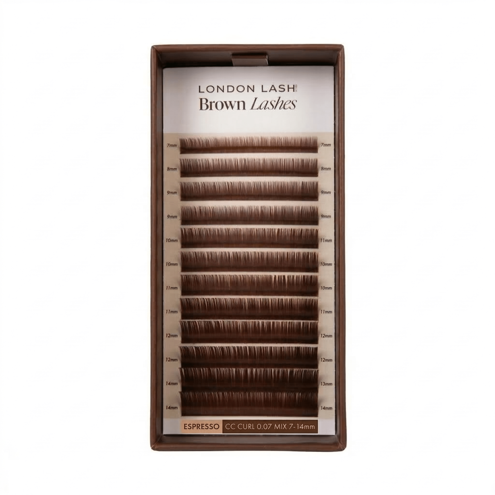 Pestañas Marrones - Espresso London lash - Top PestañasLondon Lash Pro