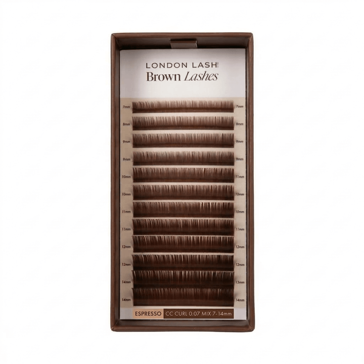 Pestañas Marrones - Espresso London lash - Top PestañasLondon Lash Pro