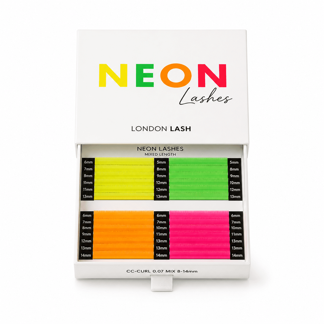 Pestañas Neón London Lash 0.07 - Top PestañasLondon Lash Pro