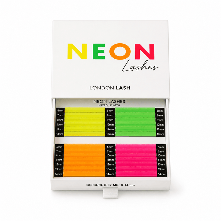 Pestañas Neón London Lash 0.07 - Top PestañasLondon Lash Pro