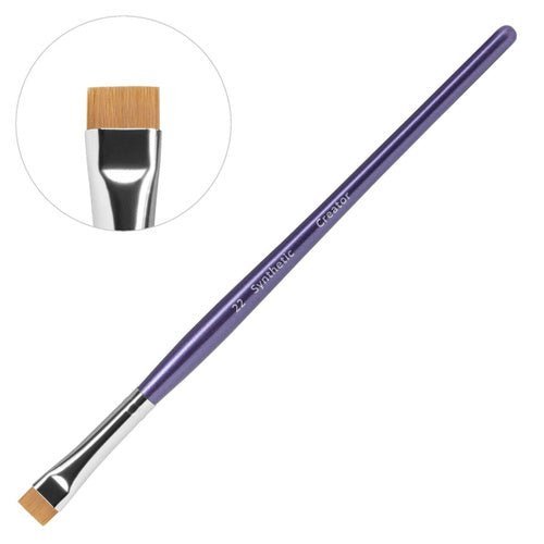 Pincel Synthetic Creator N22 para el mapeo, el tinte y henna de cejas - Top PestañasSynthetic creator