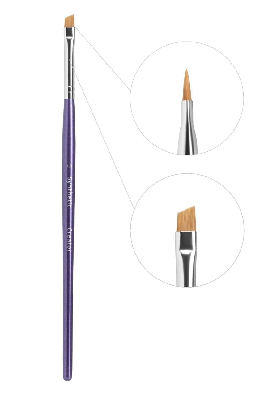 Pincel Synthetic Creator N5 must have para el tinte y henna de cejas - Top PestañasSynthetic creator