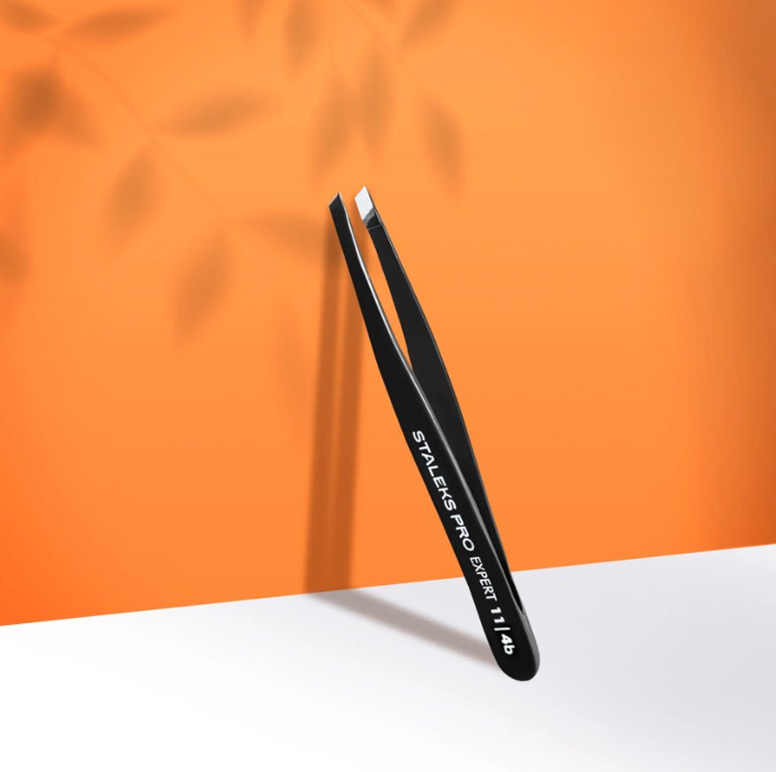 Pinza Para Cejas EXPERT 11 TYPE 4 Staleks - Top PestañasStaleks