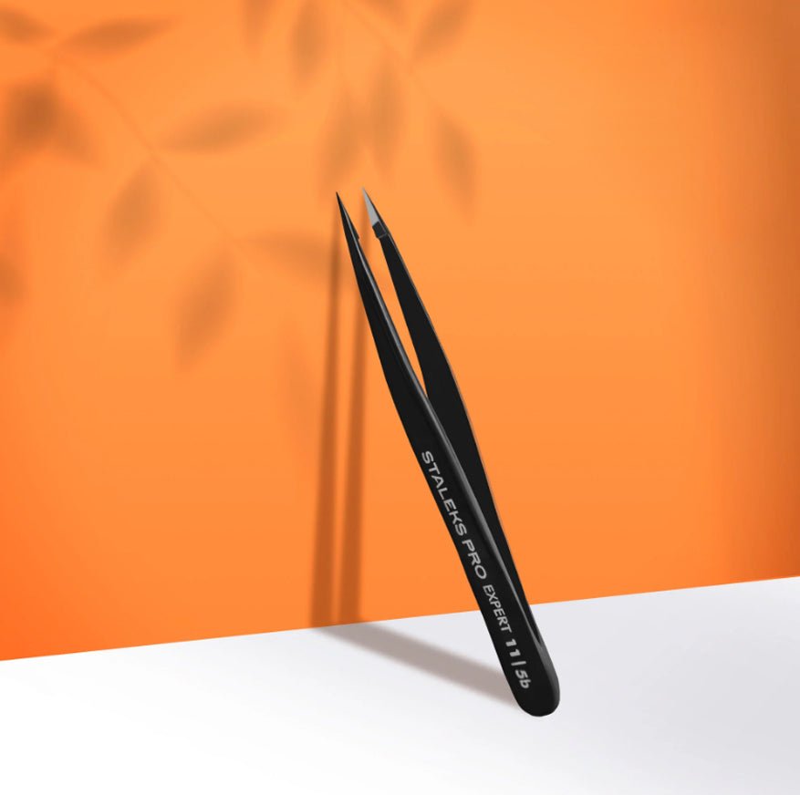 Pinza Para Cejas EXPERT 11 TYPE 5 Staleks - Top PestañasStaleks