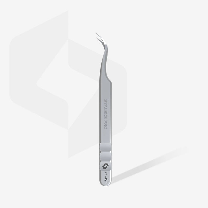 Pinza para pestañas fiber type EXPERT 45 TYPE 1 - Top PestañasStaleks