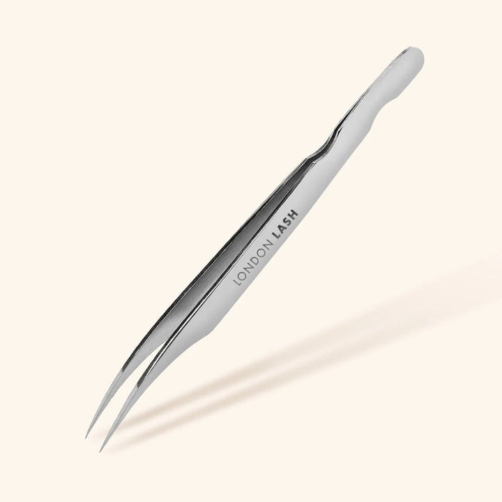 Pinzas Anguladas de Aislamiento para Extensiones de Pestañas London Lash - Top PestañasLondon Lash Pro