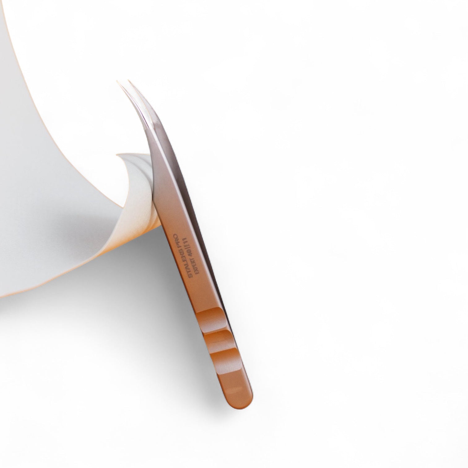 Pinzas Para Aislar Pestañas Naturales EXPERT 40 TYPE 11 Staleks - Top PestañasStaleks