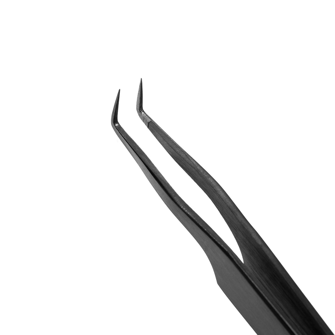 Pinzas para pestañas NanoFiber Grace Elegante Black Lovely - Top PestañasLovely