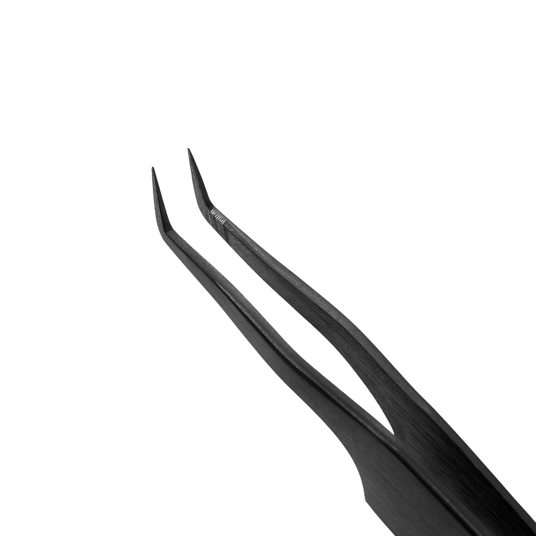 Pinzas para pestañas NanoFiber Grace Elegante Black Lovely - Top PestañasLovely
