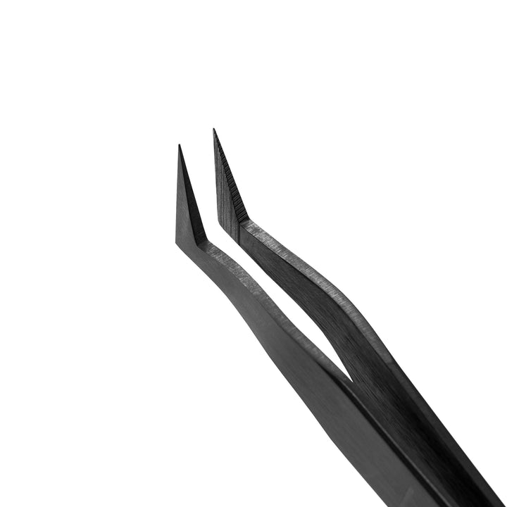 Pinzas para pestañas NanoFiber Grace Elegante Black Lovely - Top PestañasLovely