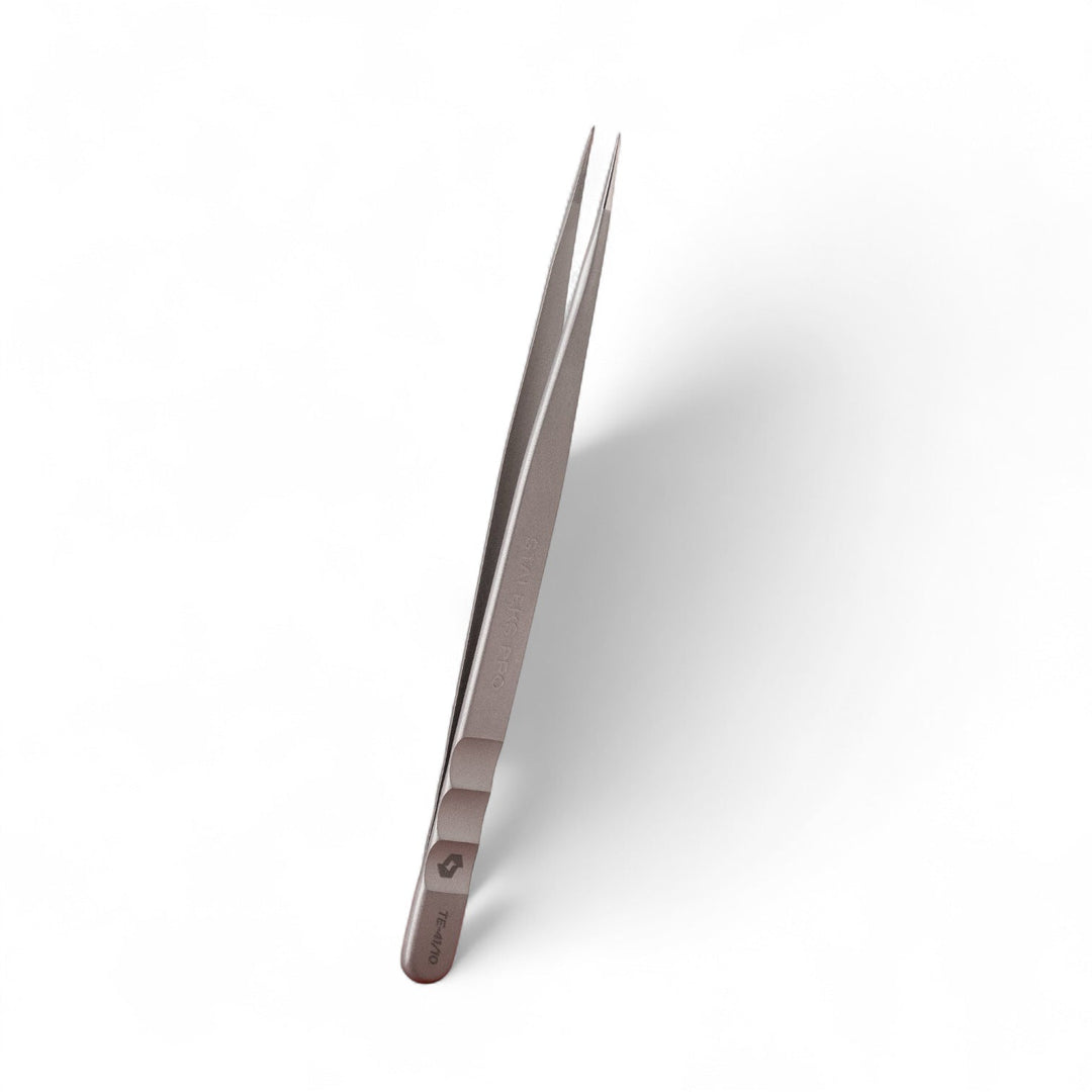 Pinzas Para Separar Pestañas Naturales EXPERT 41 TYPE 10 Staleks - Top PestañasStaleks