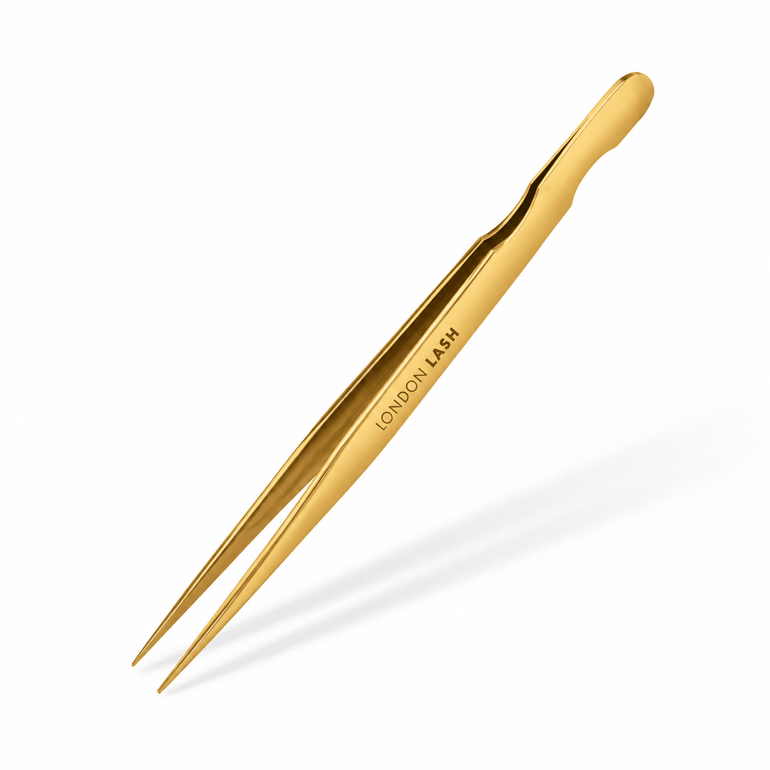 Pinzas Rectas Aislantes para Extensiones de Pestañas London lash — London Lash Pro