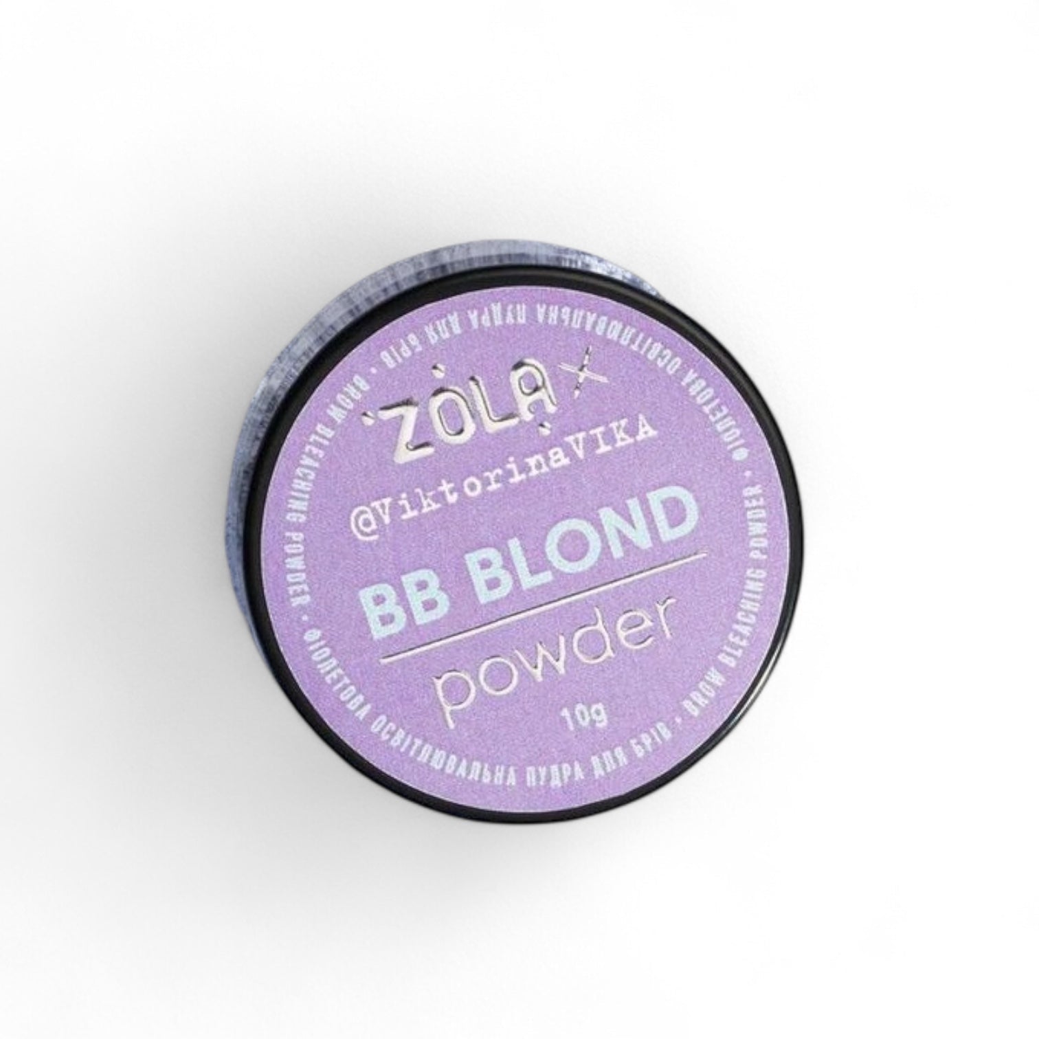 Polvo BB blond Zola. Decoloración de cejas - Top Pestañaszola