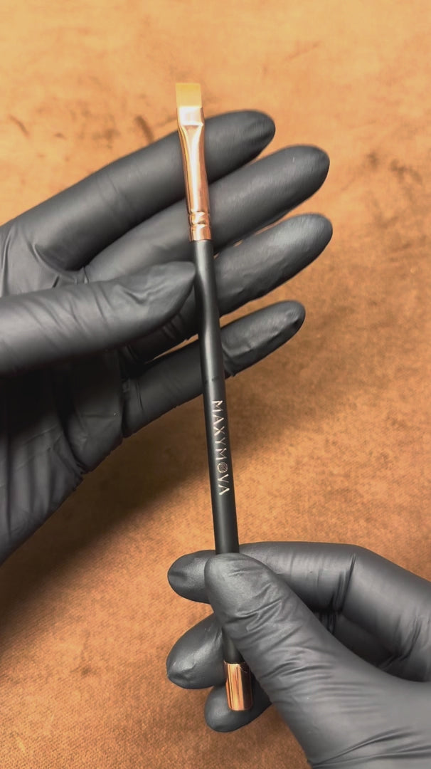 Pincel magnético profesional n.º 5: para tinte o mapeo de cejas. Maxymova