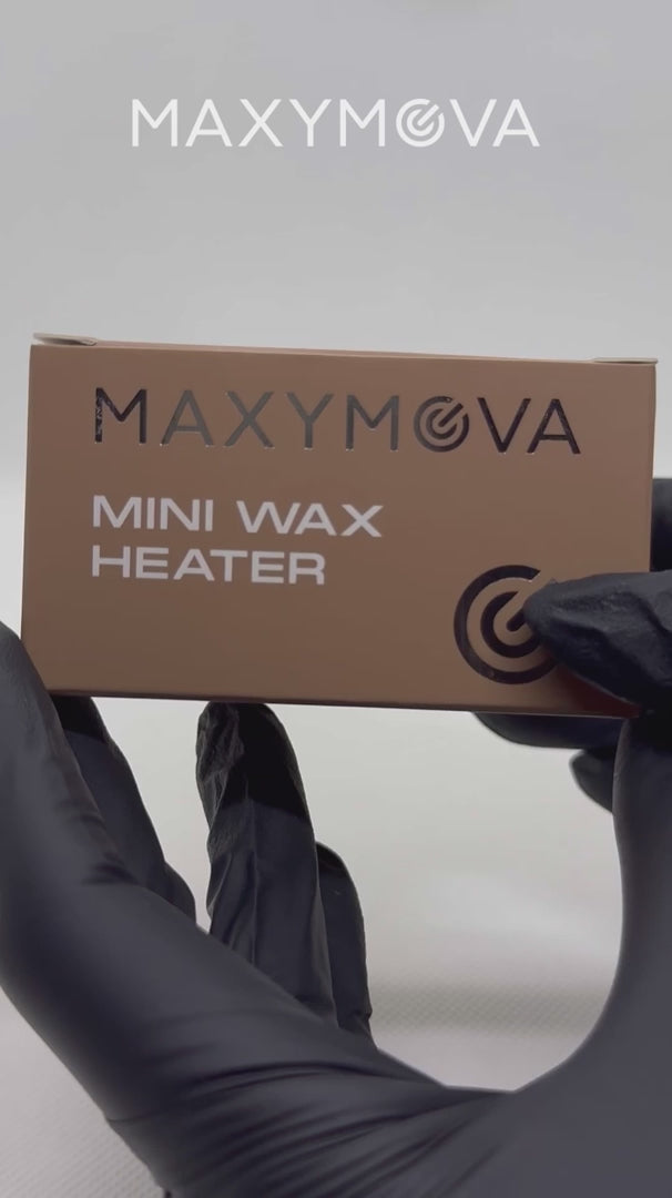 Mini calentador de cera: calentador de cera compacto para depilación de cejas, nariz y orejas MAXYMOVA