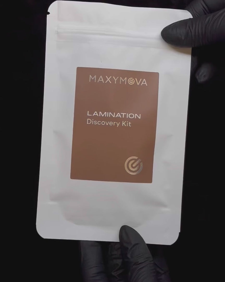 DISCOVERY KIT Maxymova - PARA LAMINADO DE PESTAÑAS Y CEJAS, TGA (4 sobres)