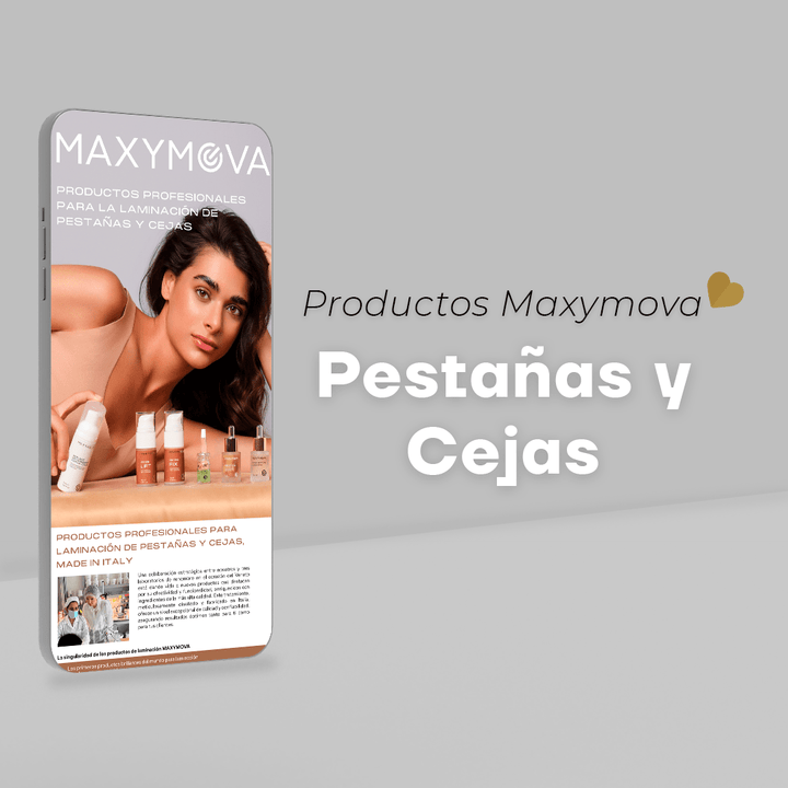 "Productos Maxymova Pestañas y Cejas" MANUAL. DESCARGAR GRATIS - Top PestañasMaxymova