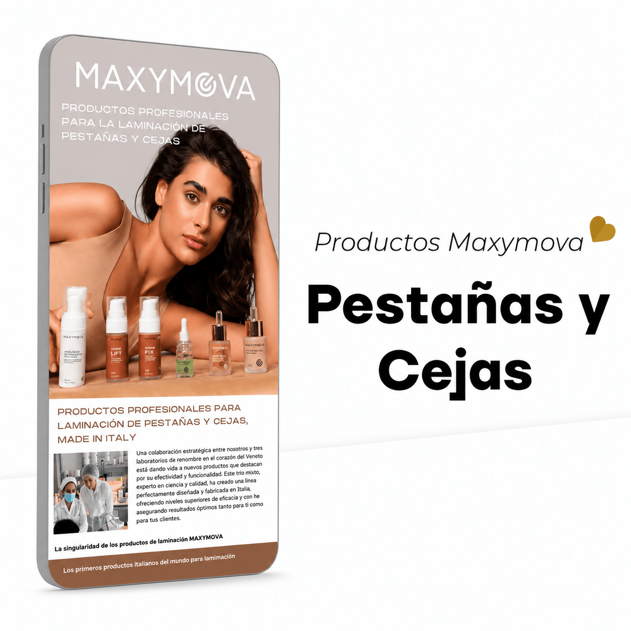"Productos Maxymova Pestañas y Cejas" MANUAL. DESCARGAR GRATIS - Top PestañasMaxymova