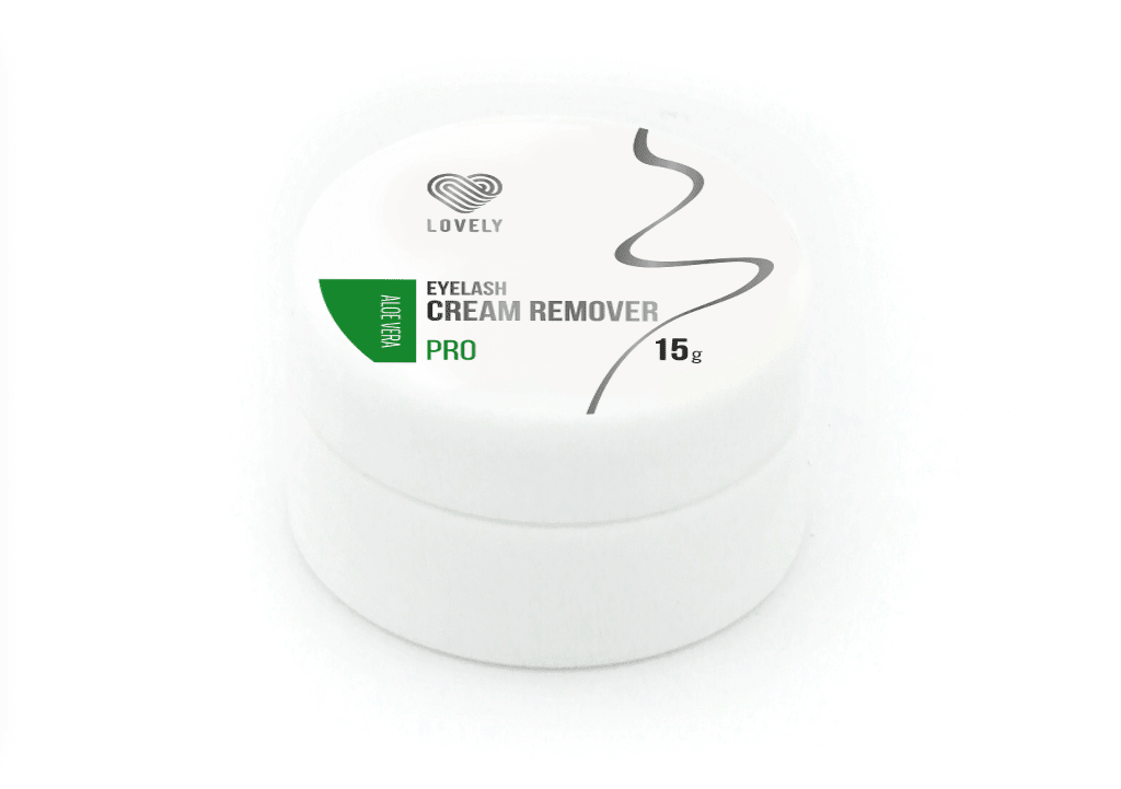 Remover en crema Lovely con aroma Aloe, 15g - Top PestañasLovely