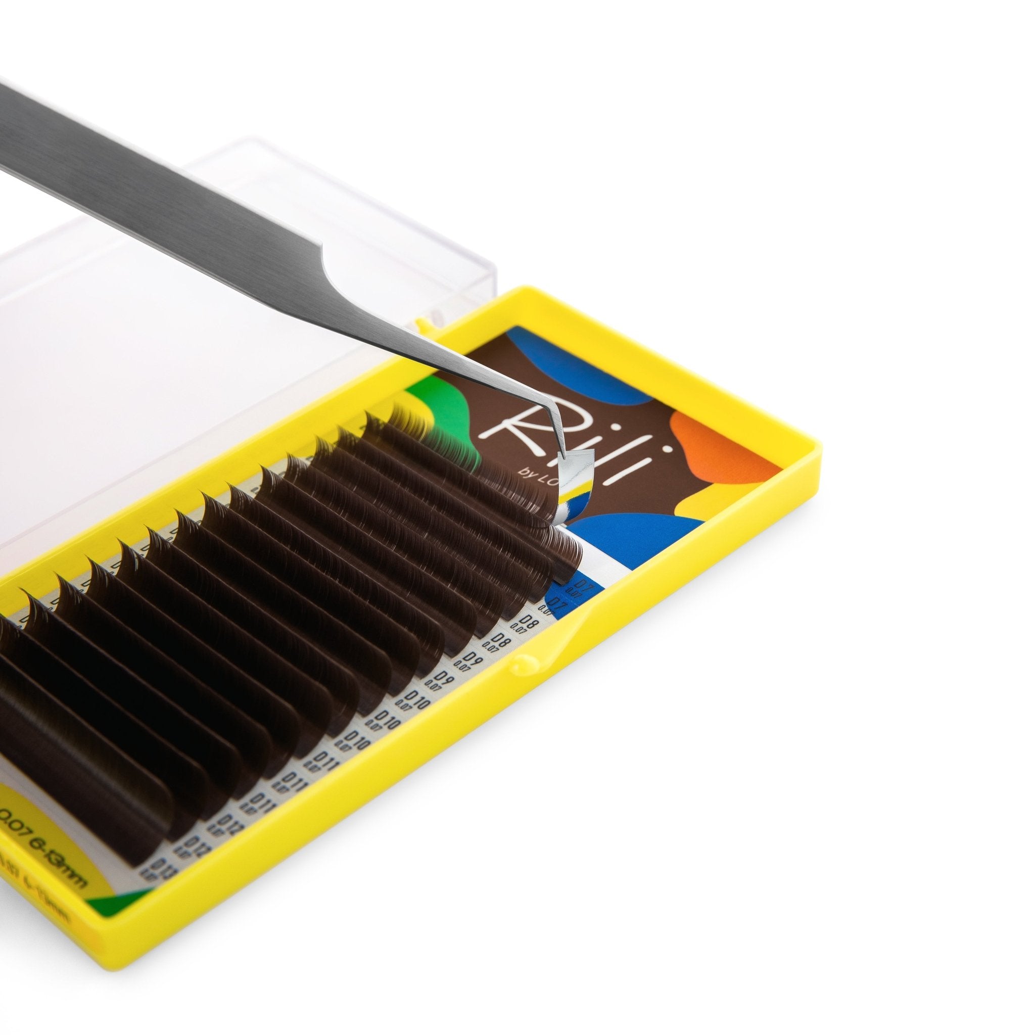 “Rili Choco”, Marrones 16 filas - Top PestañasLovely