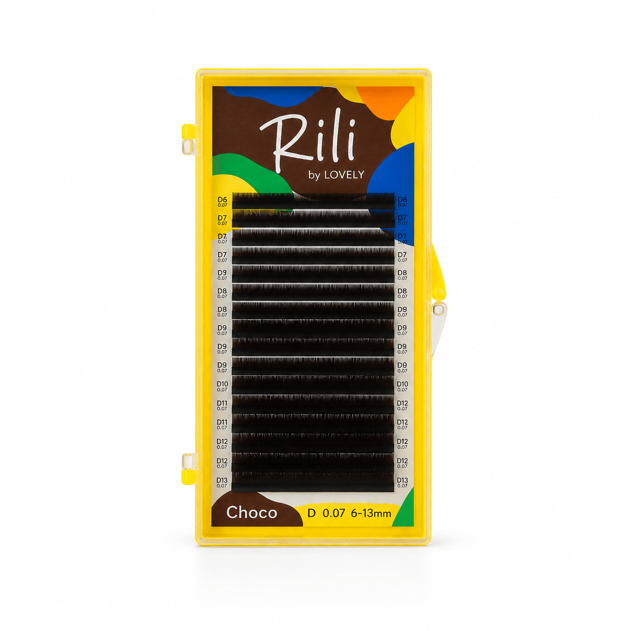 “Rili Choco”, Marrones 16 filas - Top PestañasLovely
