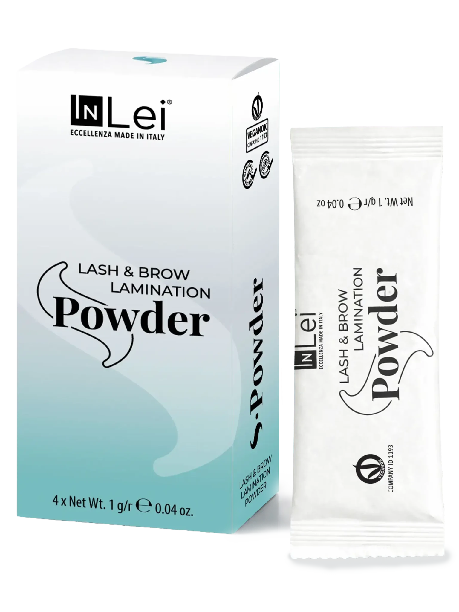 S - POWDER polvo adhesivo para el lifting coreano Inlei - Top PestañasInLei
