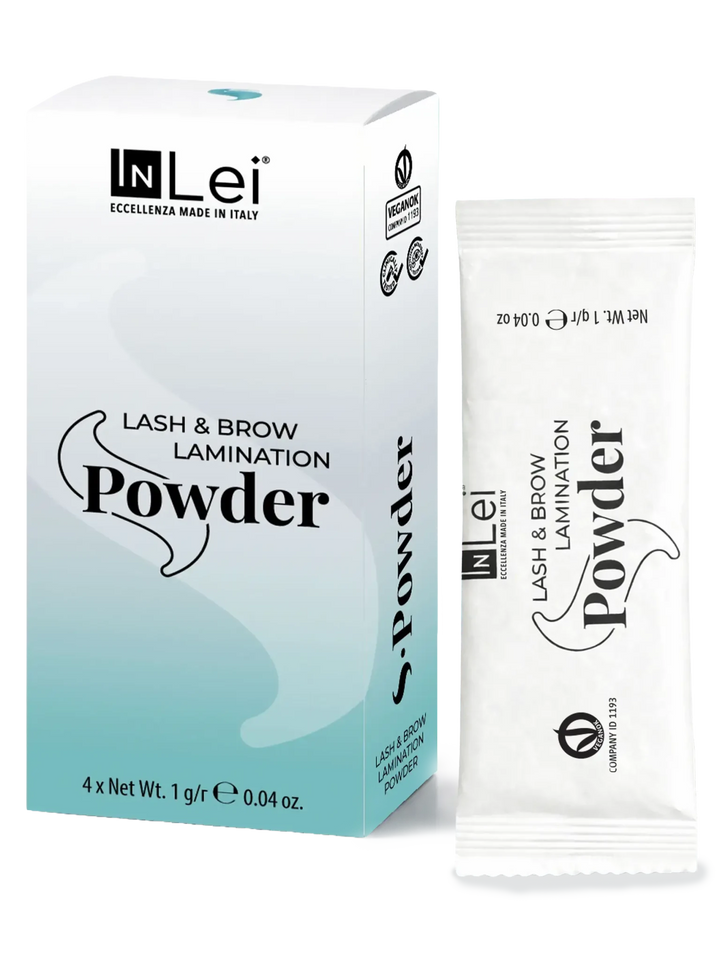 S - POWDER polvo adhesivo para el lifting coreano Inlei - Top PestañasInLei