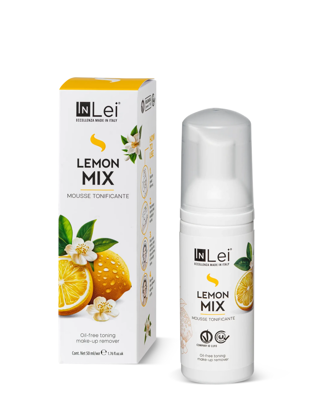 Set Cóctel InLei – Desmaquillantes para Pestañas, Cejas y Rostro 100ml - Top PestañasInLei