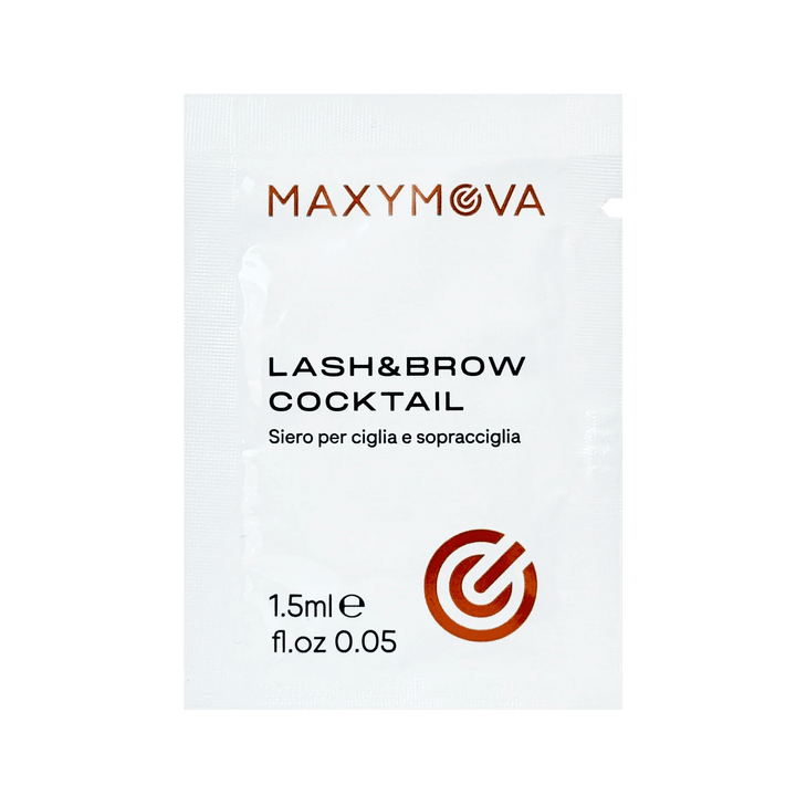 Set de 10 monodosis Lash &amp; Brow Cocktail – Sérum final para laminación y cuidado posterior Maxymova - Top PestañasMaxymova
